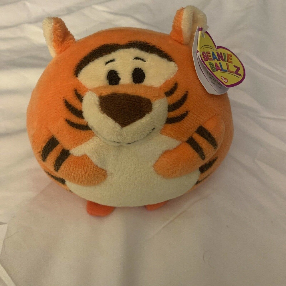 NWT The Beanie Ballz Plush Collection Disney Tigger